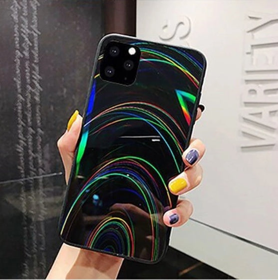 Rainbow Mirror Soft Case Phone Case ARZ