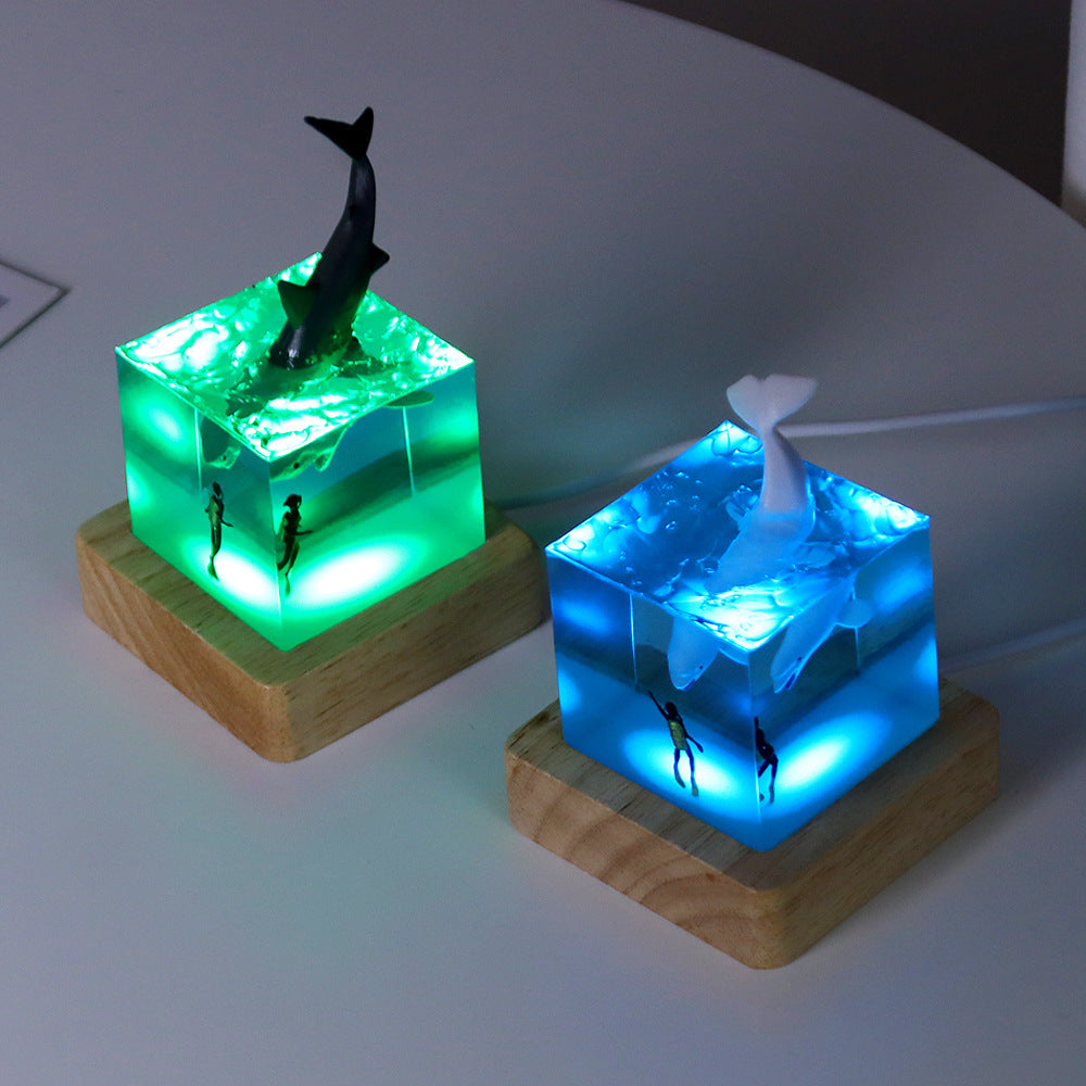 Cube Decoration Luminous Mini Small Night Lamp ARZ