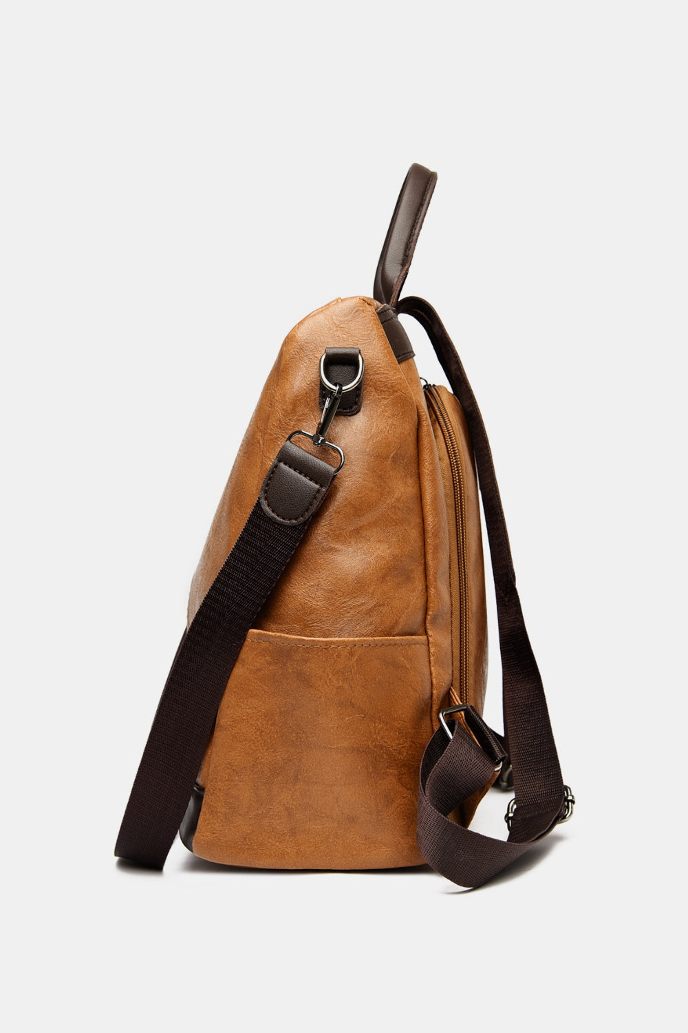 PU Leather Large Backpack Bag Trendsi