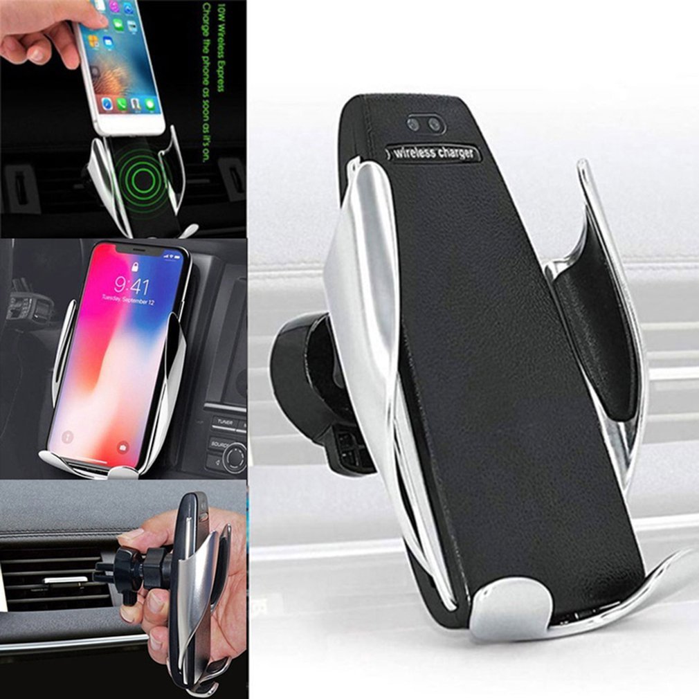 Car Wireless Charger 10W Induction Car Fast Wireless Charging With Car Phone Holder S5 ARZ