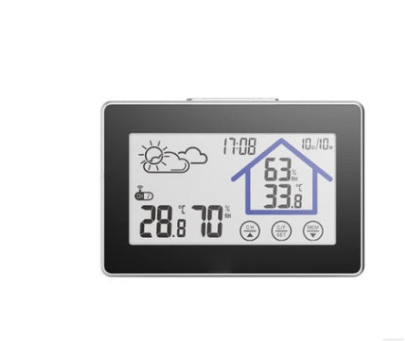 Touch screen indoor and outdoor electronic thermometer and hygrometer wireless thermometer and hygrometer ARZ