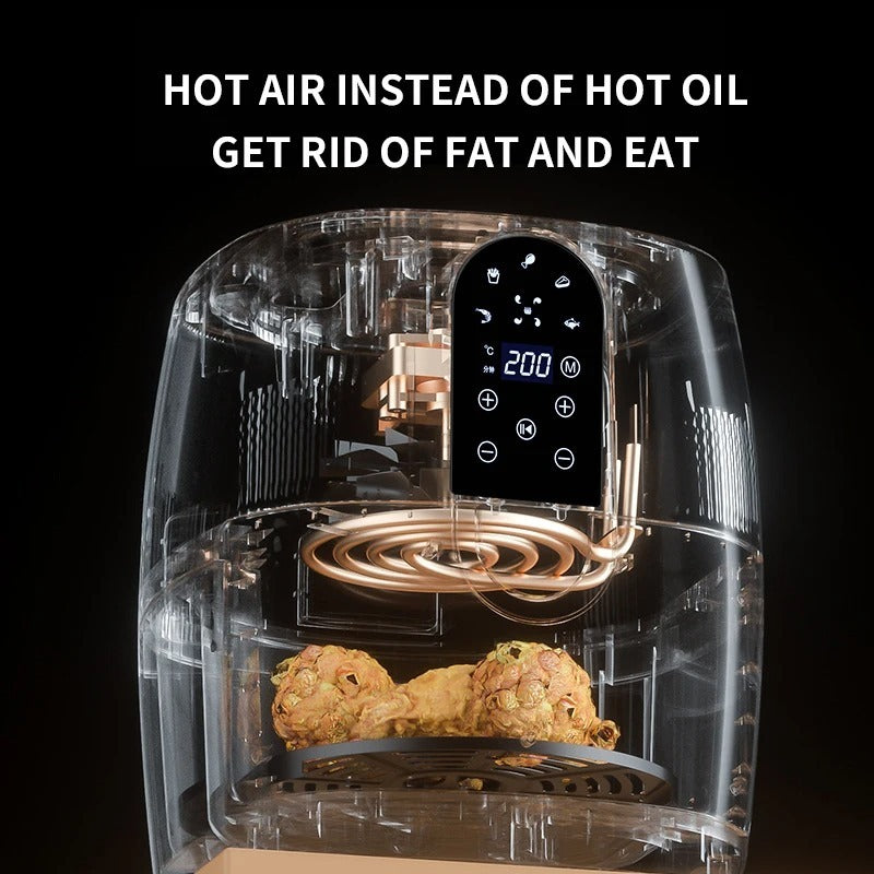 Home Fashion Simple Touch Screen Air Fryer ARZ