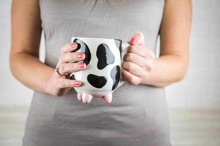 Creative Cute Cow Cartoon Ceramic Cup ARZ