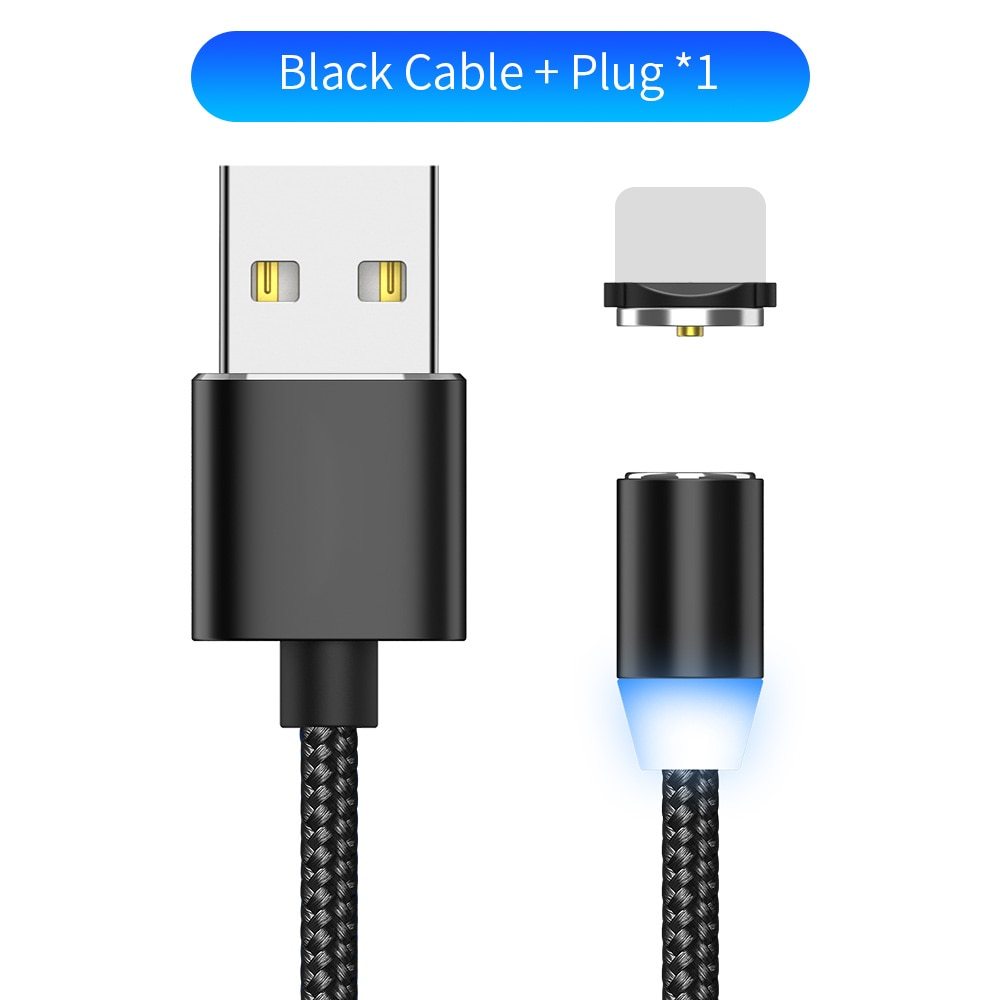 Compatible with Apple , YBD 1m magnetic LED charging cable ARZ