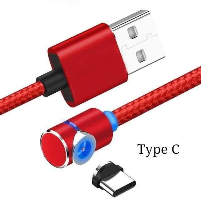 Magnetic Cable LED Magnet Charger Cable USB Cable & USB Type-C USB C ARZ