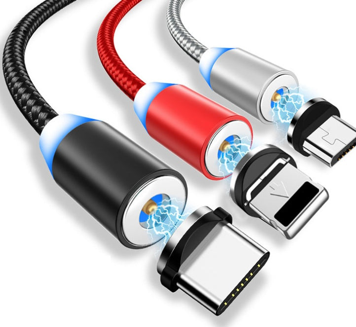 Compatible with Apple , YBD 1m magnetic LED charging cable ARZ