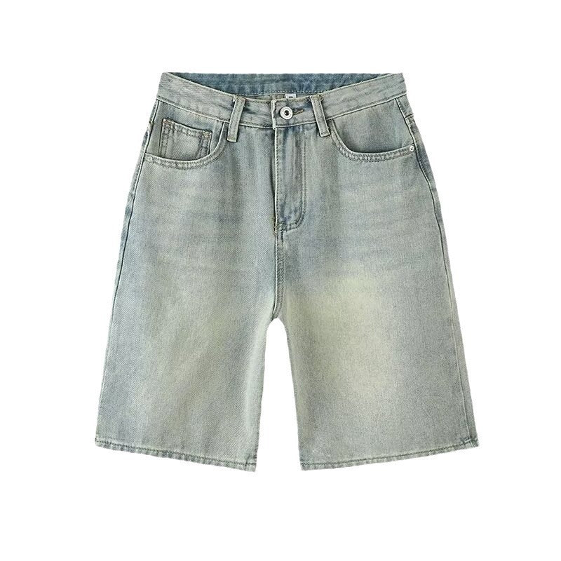 Women's Fashion Casual Retro Washed Denim Shorts ARZ