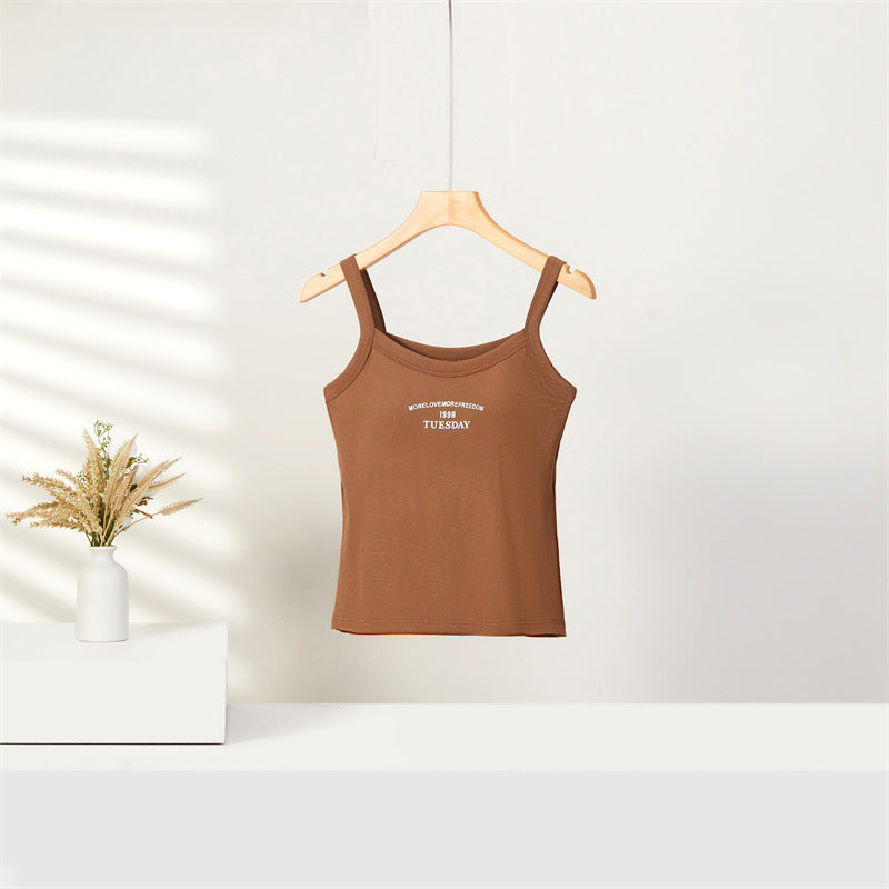 Small Sling Vest For Women Inner Bottoming Top ARZ