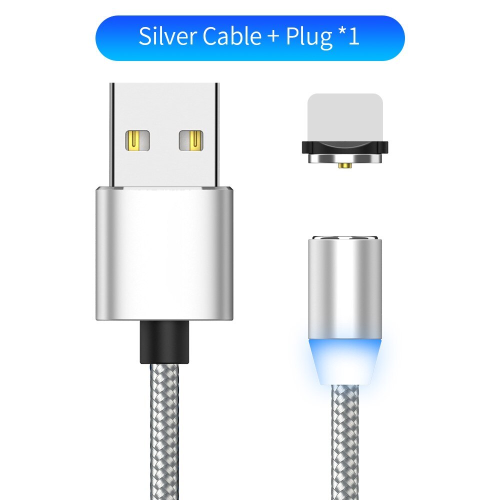 Compatible with Apple , YBD 1m magnetic LED charging cable ARZ