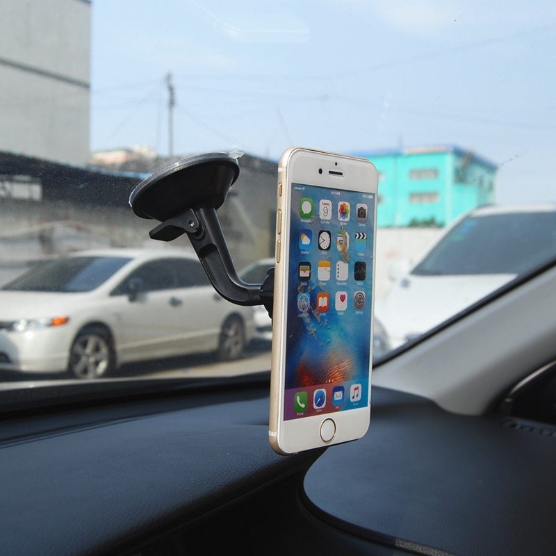 Magnetic Car Phone Holder Magnet Car Phone Holder Dashboard Windshield Bracket Support 360 Rotatable Car Holder GPS ARZ