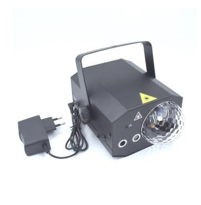 LED laser magic fans, your laser projection lamp, stage lighting equipment, bar, private room, KTV lamp, two-in-one effect ARZ