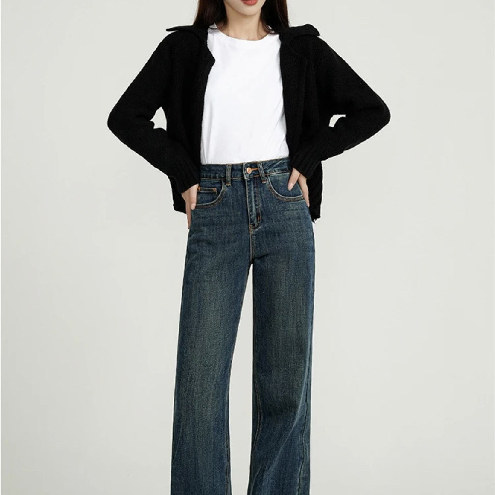 Fashion Casual Denim Trousers Women ARZ