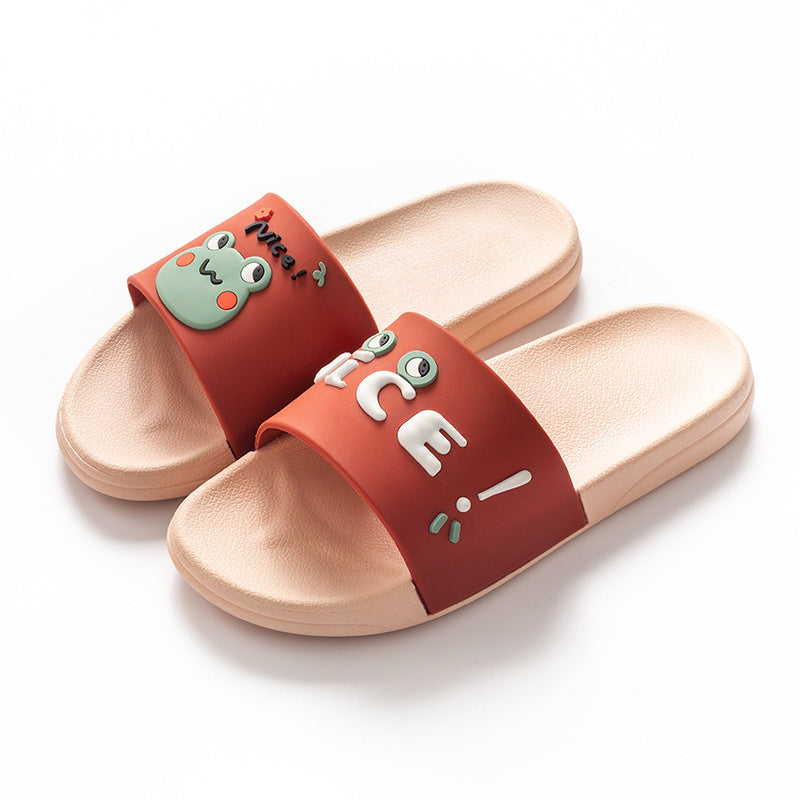 Female Summer Cartoon Bathroom House Slippers ARZ