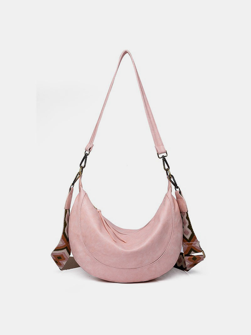 PU Leather Removable Strap Crossbody Bag Trendsi