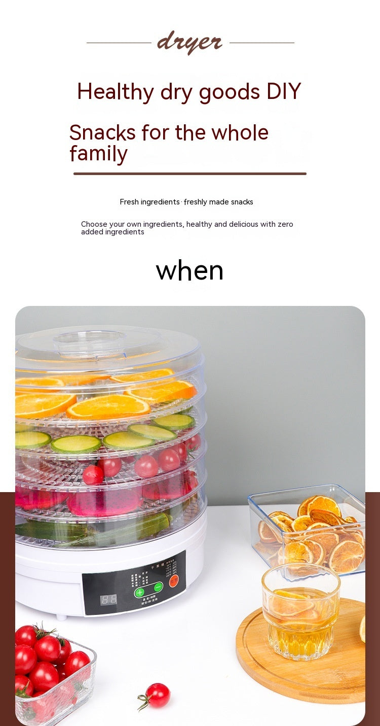 Household Fruit Dehydrator Food Small Foodstuff Dryer ARZ