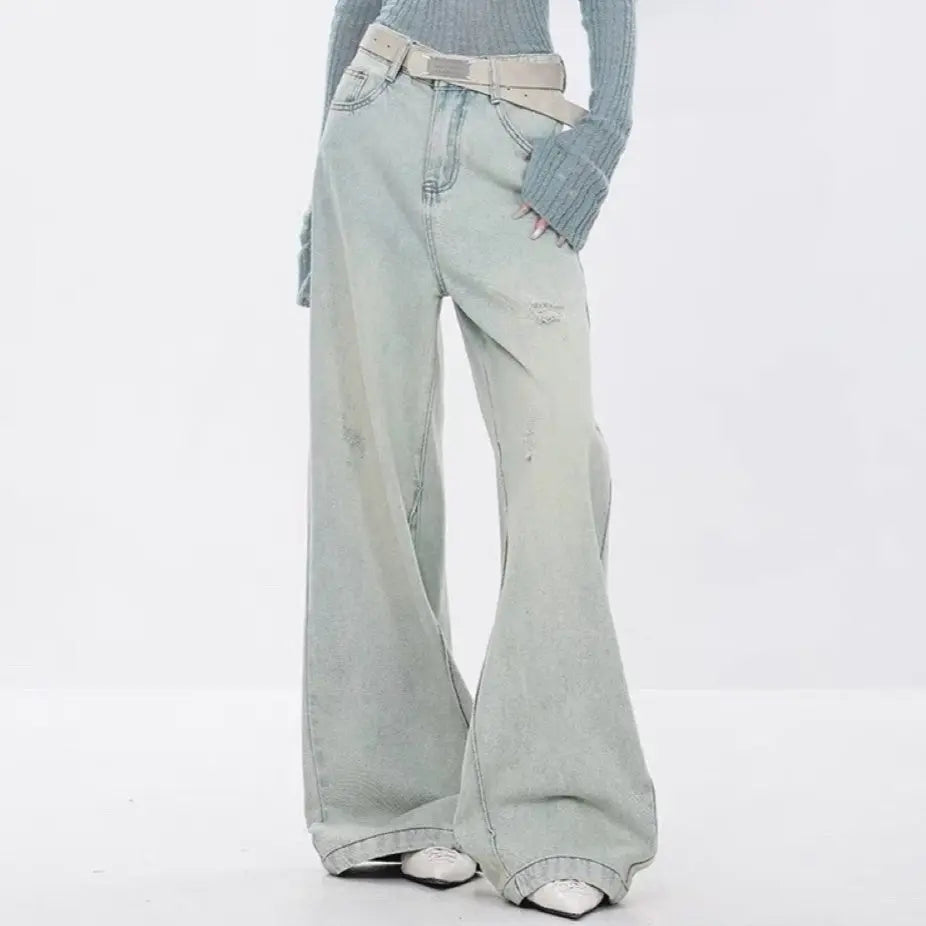 Women's American-style Retro Fashion And Personalized Jeans ARZ