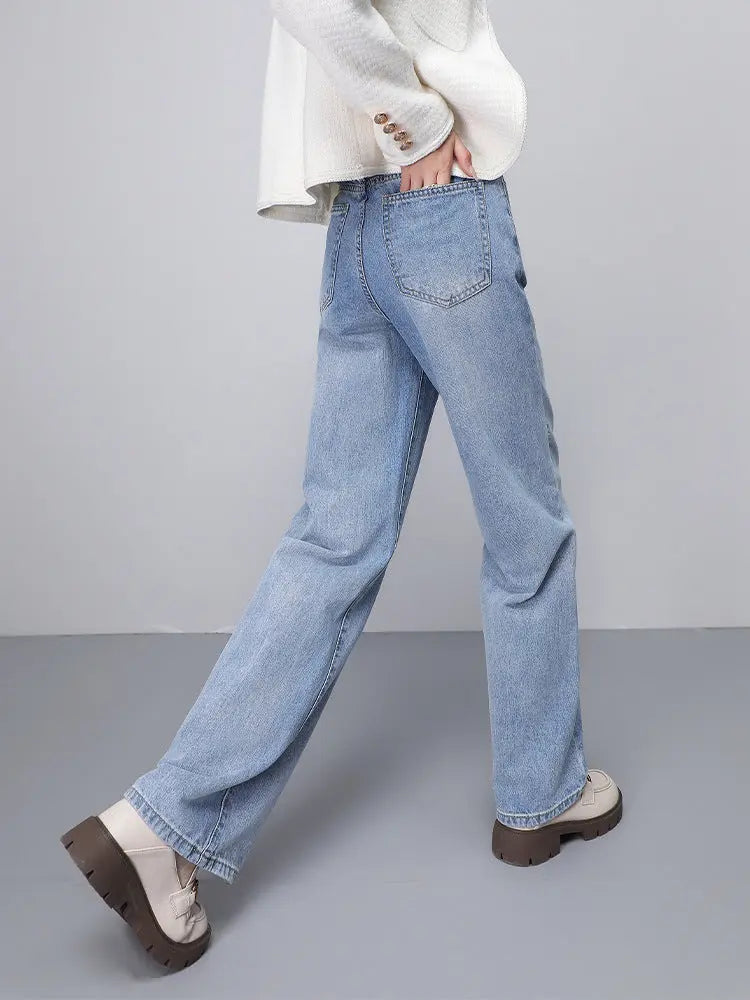 Women's Tall Narrow Wide-leg Jeans ARZ