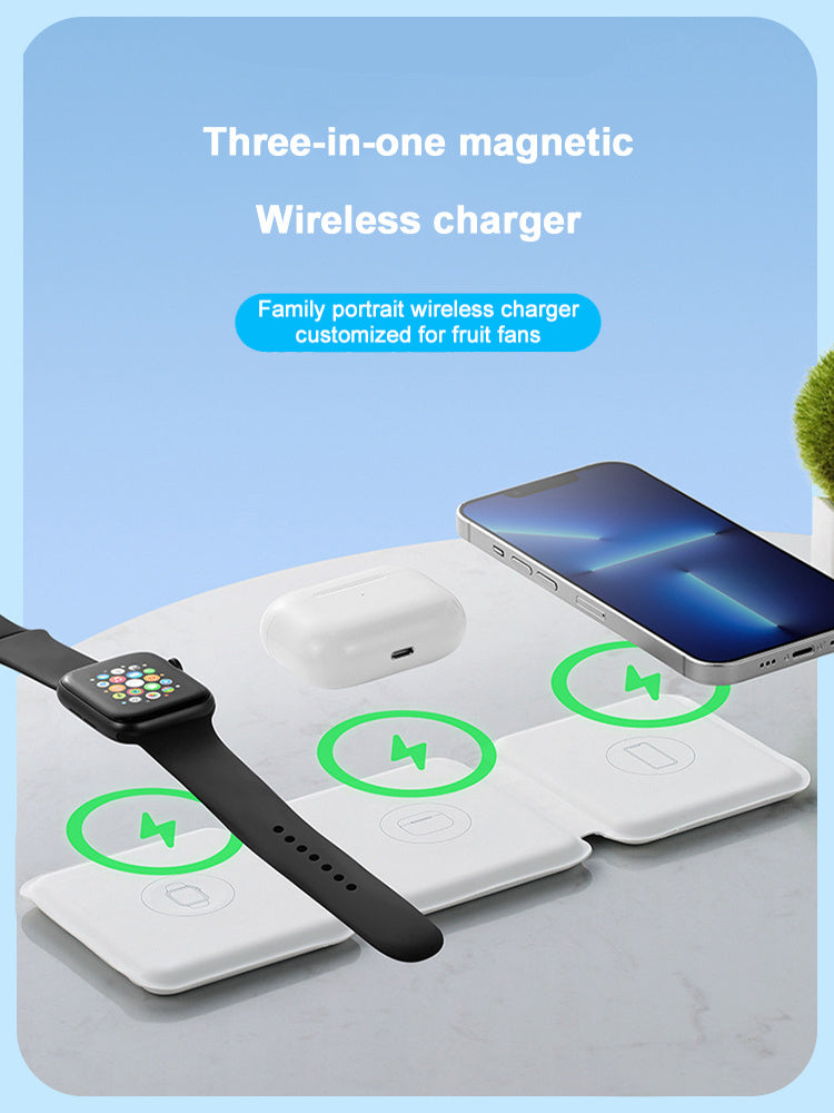 Magnetic Suction Folding Wireless Charger ARZ