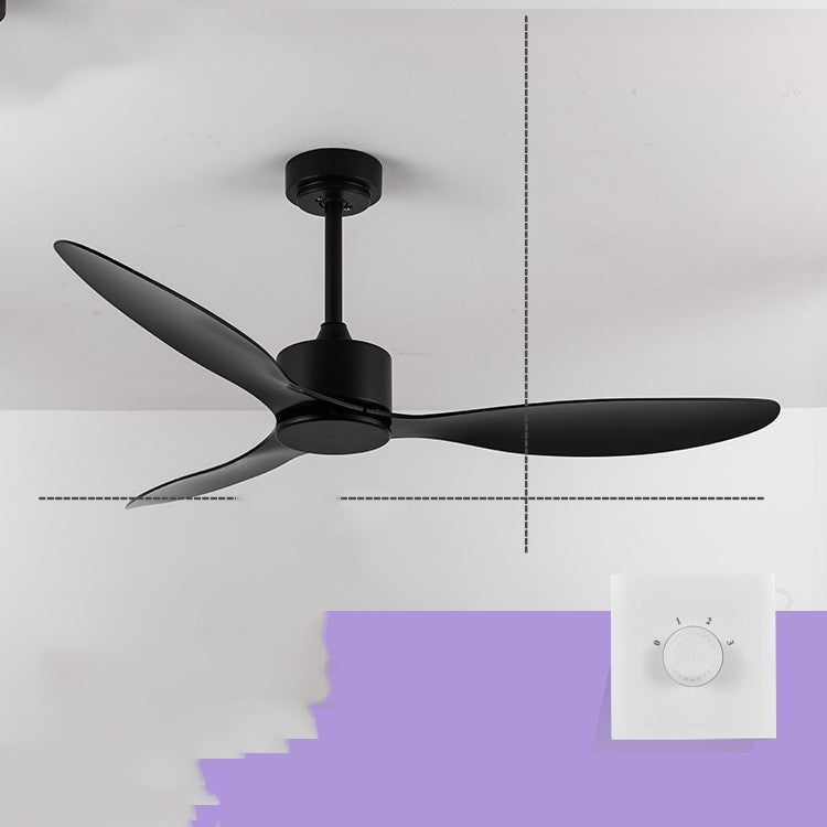 New Scandinavian Industrial Ceiling Fans Without Lights ARZ