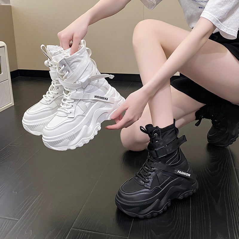 Women's Platform Height Increasing Casual Sneakers ARZ