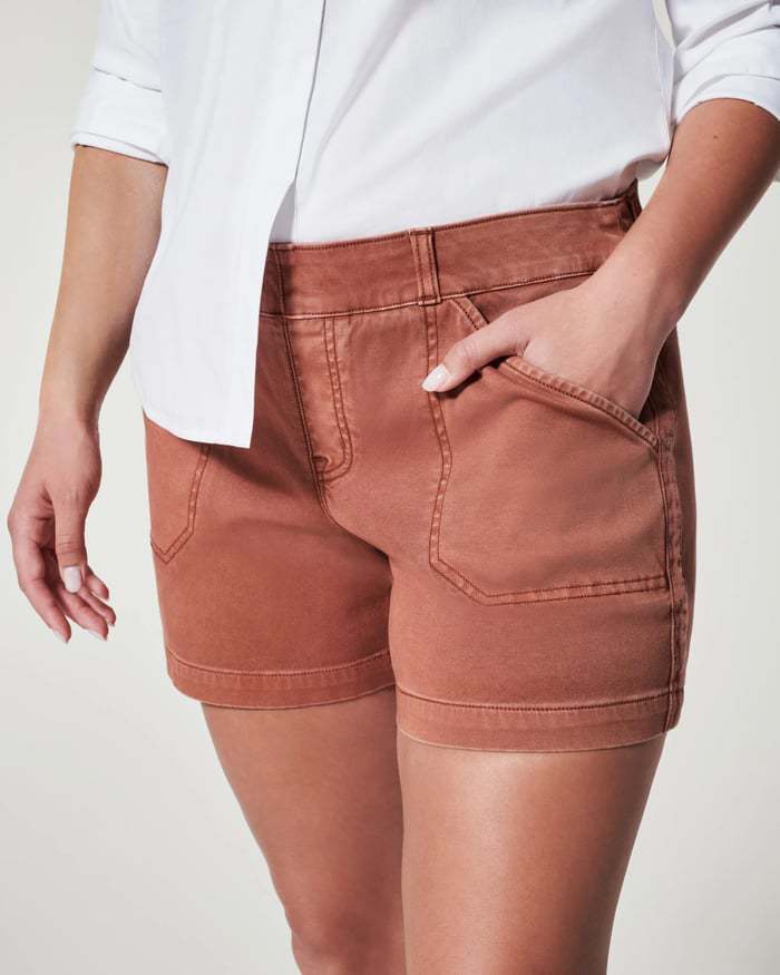 Women's Casual Cotton And Linen A-line Loose Shorts ARZ