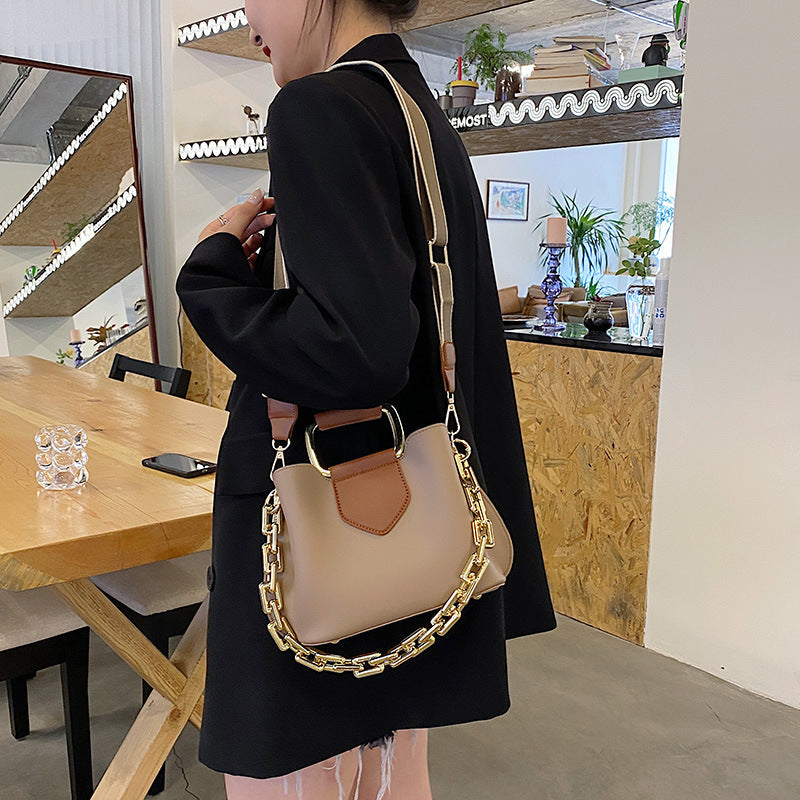 Korean Style Simple Casual Fashion Texture Handbag ARZ