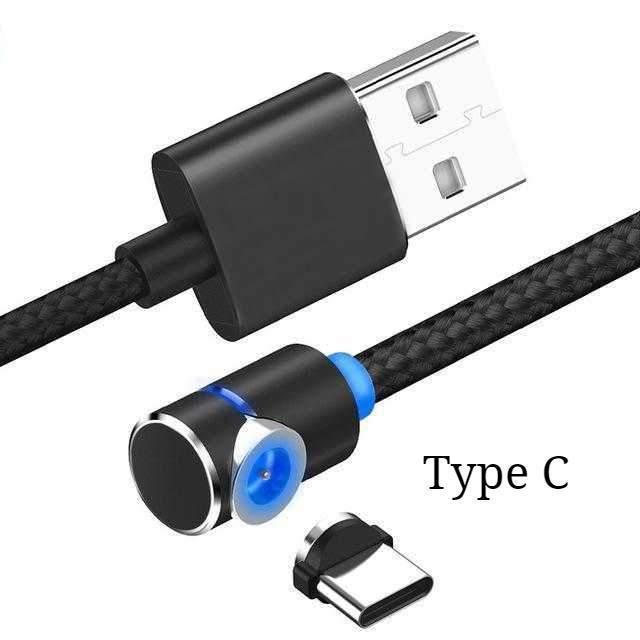 Magnetic Cable LED Magnet Charger Cable USB Cable & USB Type-C USB C ARZ