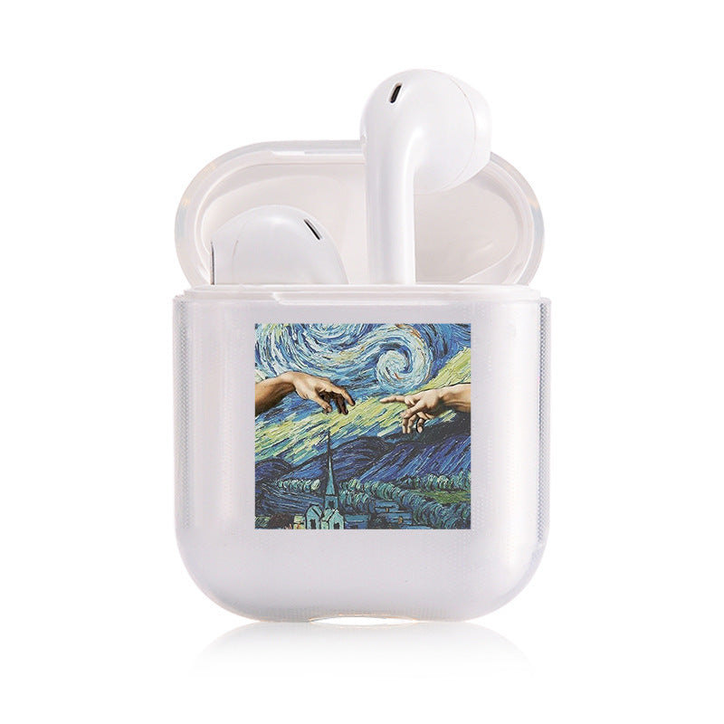 Compatible with Apple, Transparent airpods protective cover ARZ