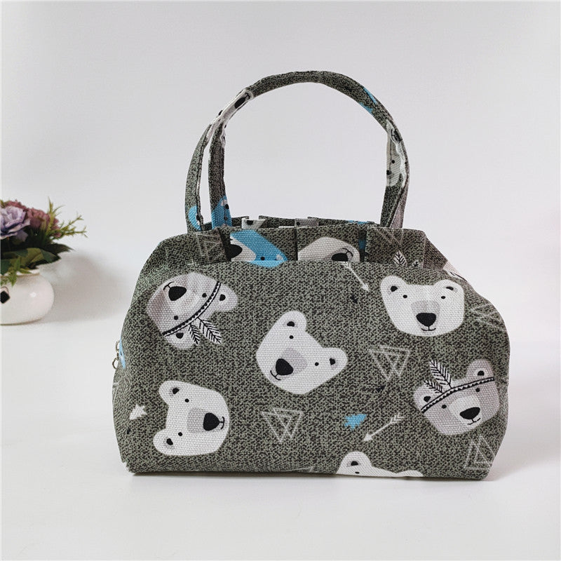 Hand Bag, Mobile Phone Bag, Middle-aged Female Bag, Mother's Lunch Bag, Purse, Folding Umbrella ARZ