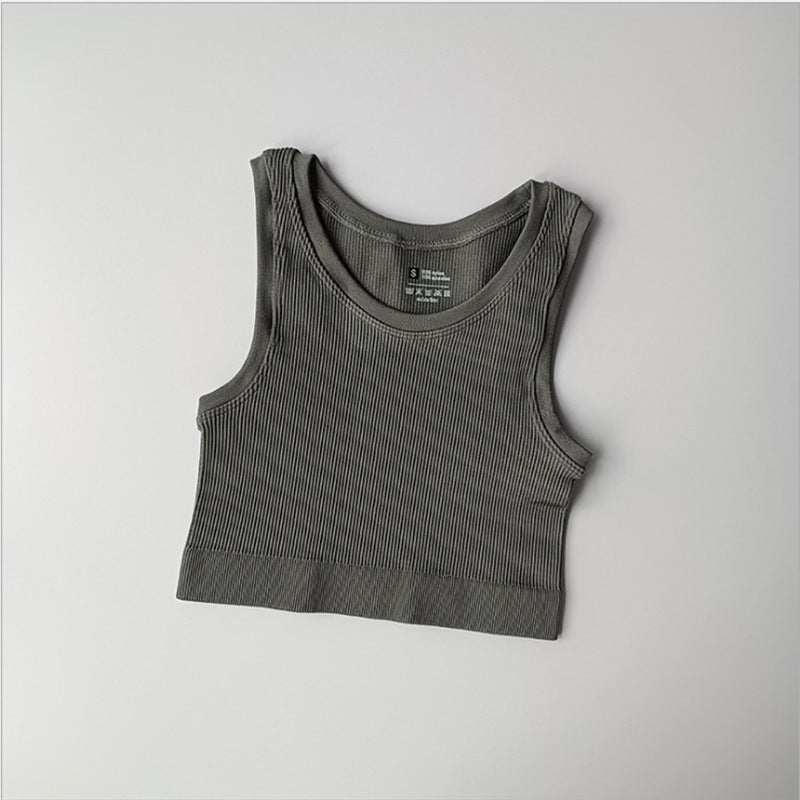 Seamless Single-layer Sports I-shaped Vest Women's Quick-drying Running ARZ