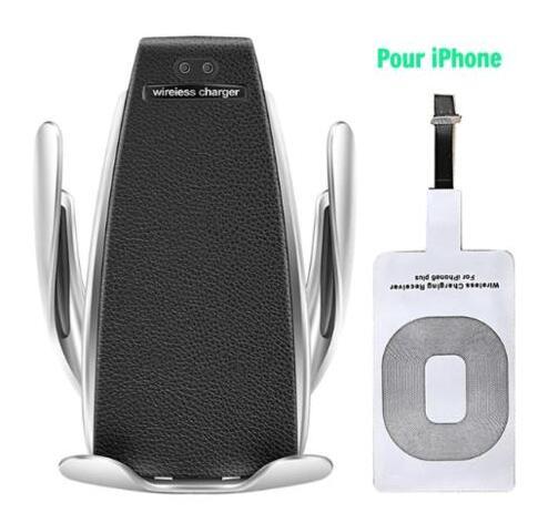 Car Wireless Charger 10W Induction Car Fast Wireless Charging With Car Phone Holder S5 ARZ