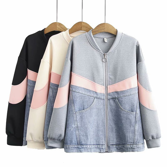 Women's Denim Casual Jacket Coat ARZ