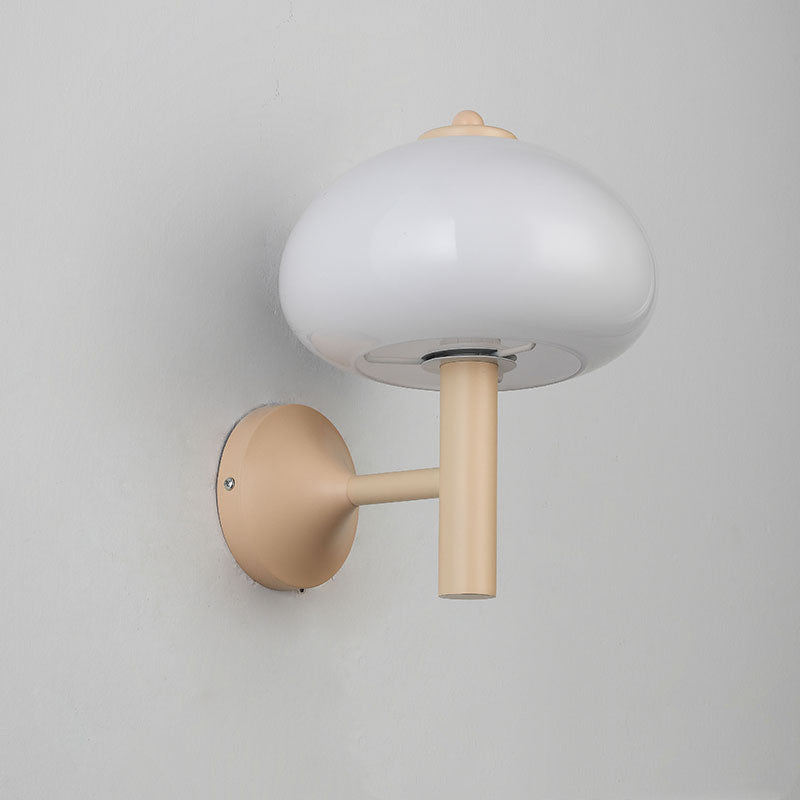 Small Mushroom Wall Lamp Retro Decor Living Room Bedroom Bedside ARZ