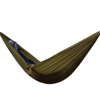 Backpacking Hammock - Portable Nylon Parachute Outdoor Double Hammock ARZ