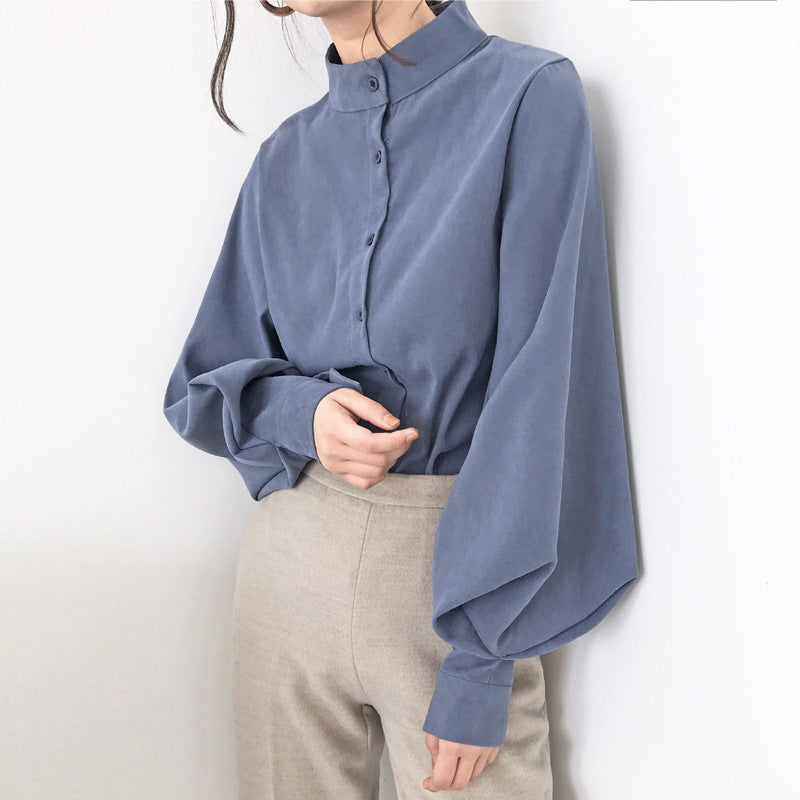 Lantern sleeves work with casual shirts ARZ