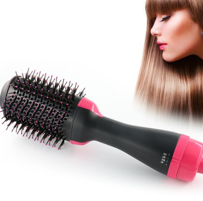 One-Step Electric Hair Dryer Comb Multifunctional Comb Straightener Hair Curling ARZ