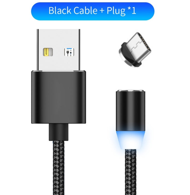 Compatible with Apple , YBD 1m magnetic LED charging cable ARZ