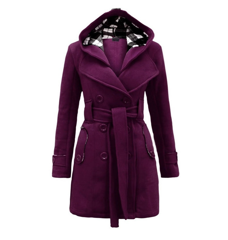 Double-breasted mid-length coat ARZ