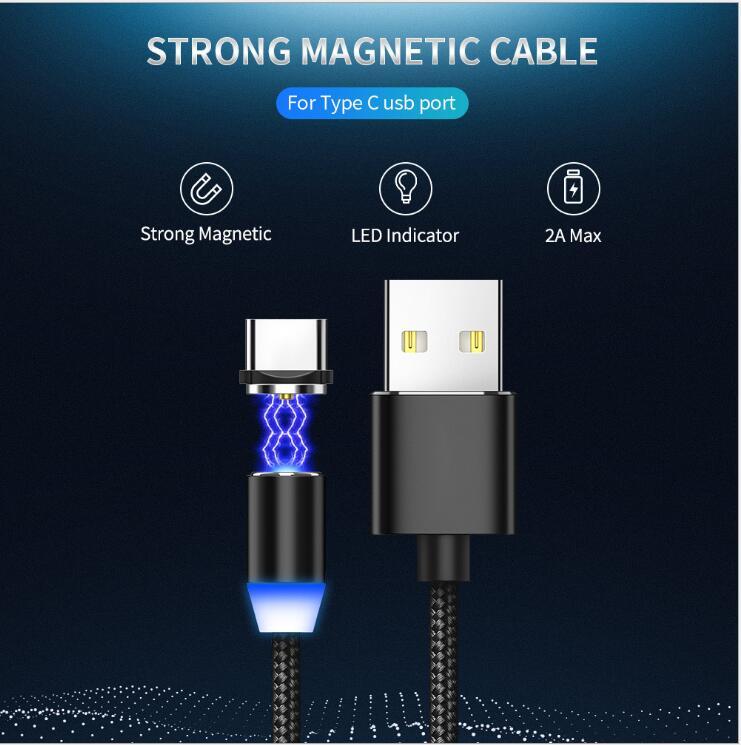 Compatible with Apple , YBD 1m magnetic LED charging cable ARZ