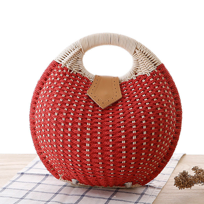 Rattan handbag ARZ