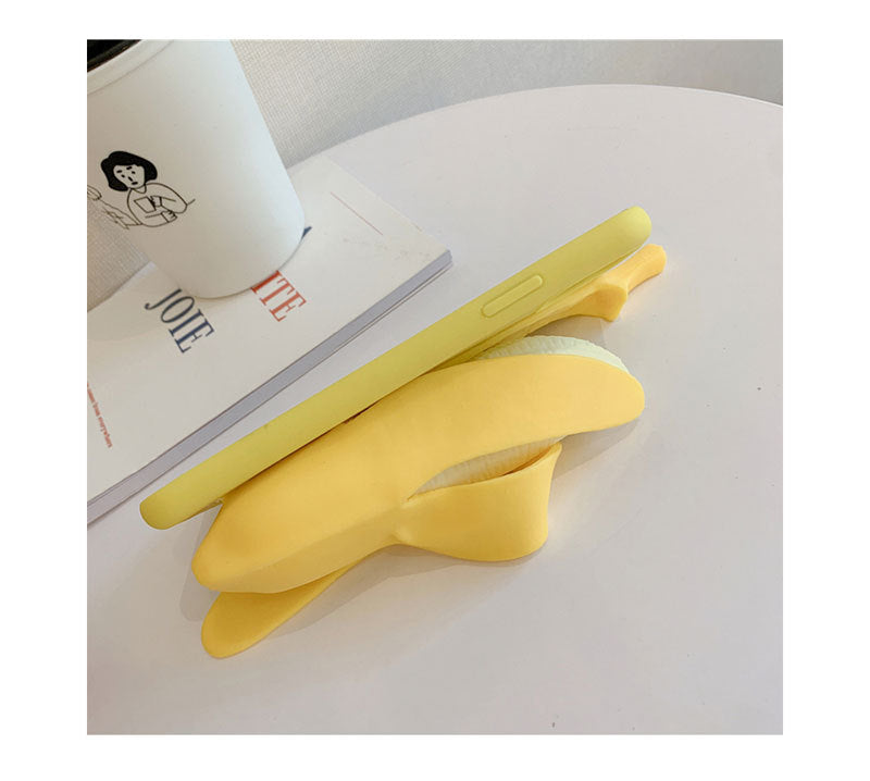 Unzip banana silicone phone case ARZ