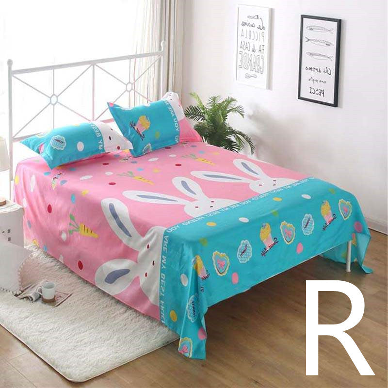 Single Double Bed  Flat Sheet Bedding ARZ