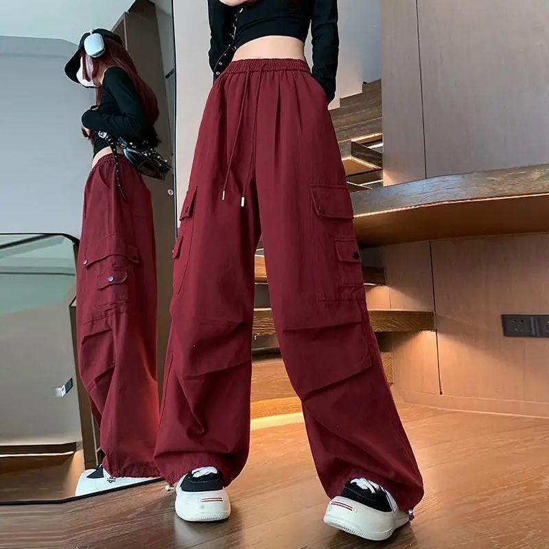 Retro Slimming Straight Casual Wide-leg Pants ARZ