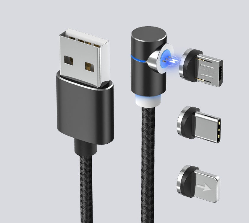 Magnetic Cable LED Magnet Charger Cable USB Cable & USB Type-C USB C ARZ