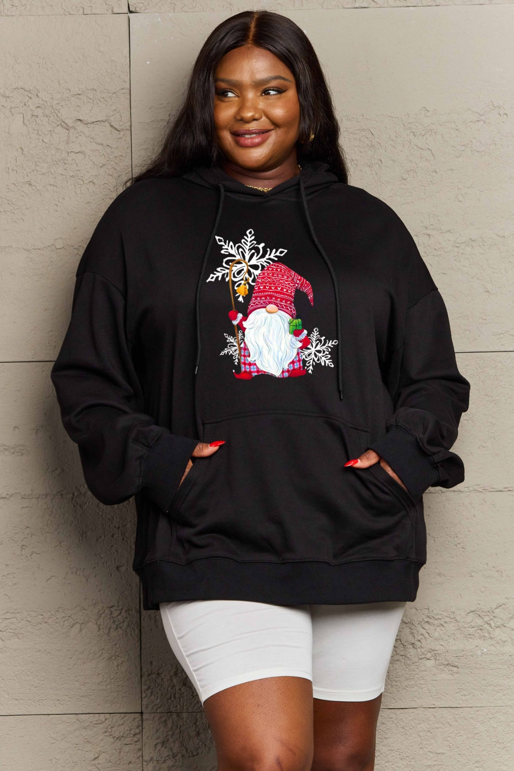 Simply Love Full Size Graphic Hoodie Trendsi