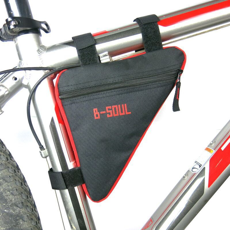 Saddle bag riding bicycle mountain bike bag triangle tool kit upper tube beam bag bicycle equipment accessories ARZ