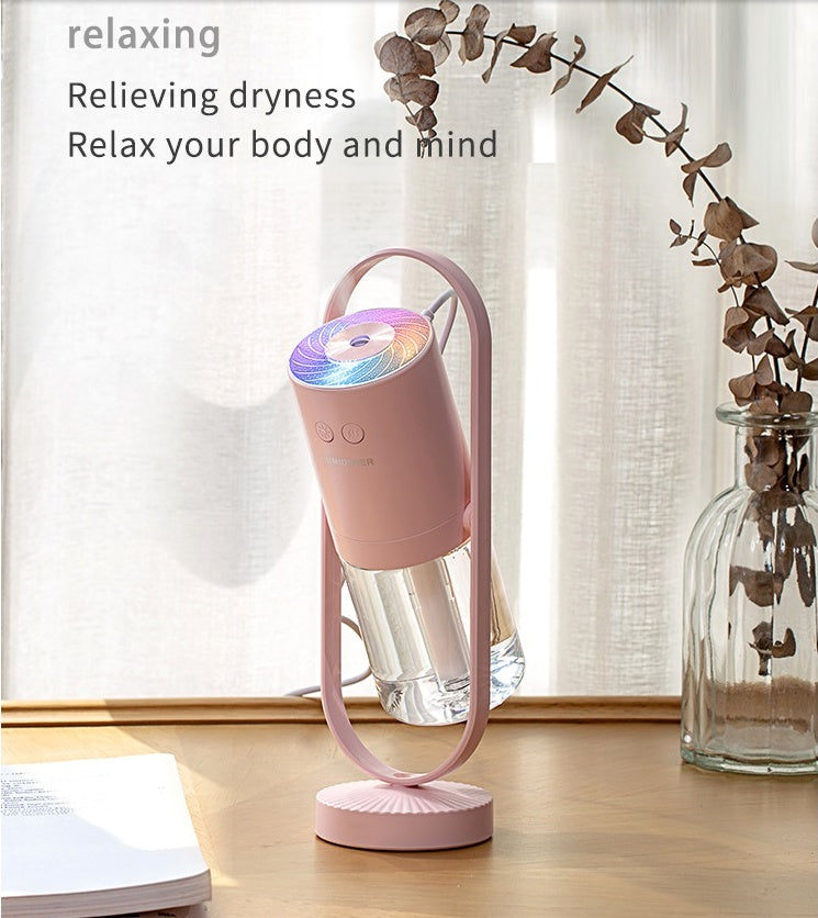 Magic Shadow USB Air Humidifier For Home With Projection Night Lights Ultrasonic Car Mist Maker Mini Office Air Purifier ARZ