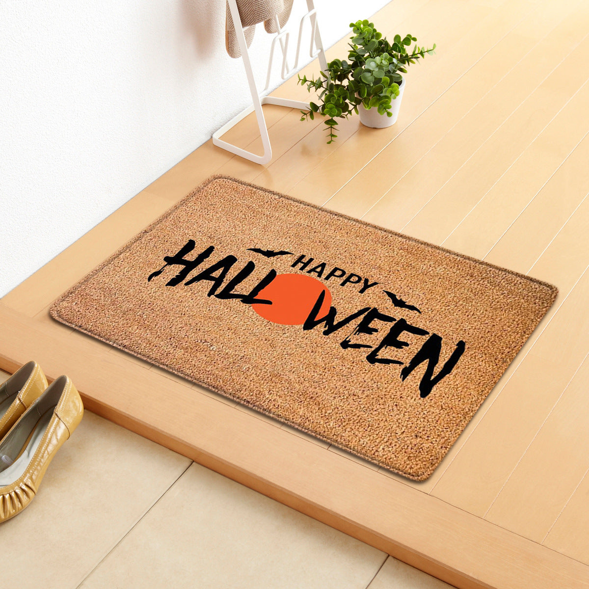 Halloween Letter Door Mat Kitchen Mat Bedroom Living Room Carpet Floor Mat ARZ