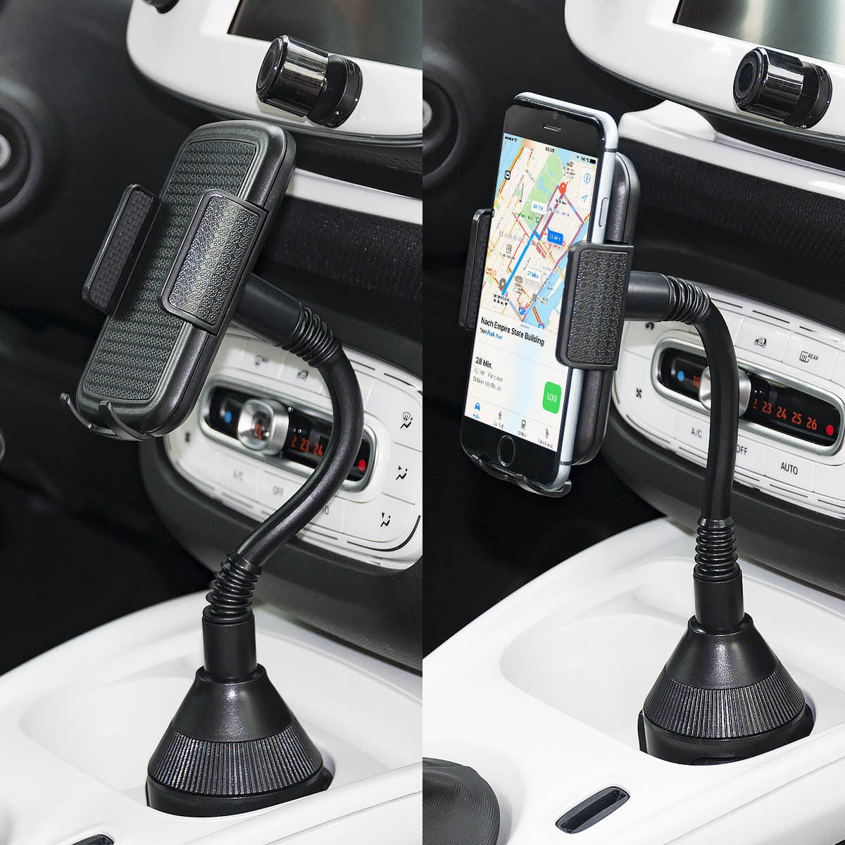 Car cup holder, mobile phone holder model 090-080B ARZ