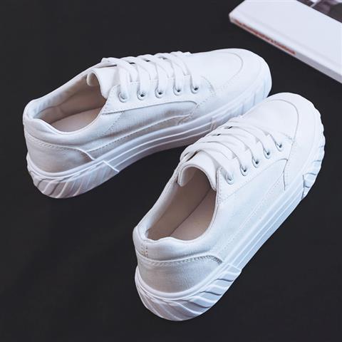 White shoes casual ins flat shoes ARZ